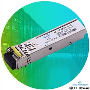 Konektor 1,25G SFP BIDI 40 km pripojiteľný za chodu