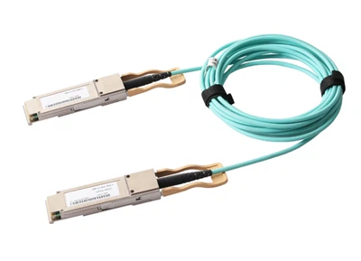 Aktívny optický kábel 100G QSFP28 Dĺžka kábla prispôsobená AOC